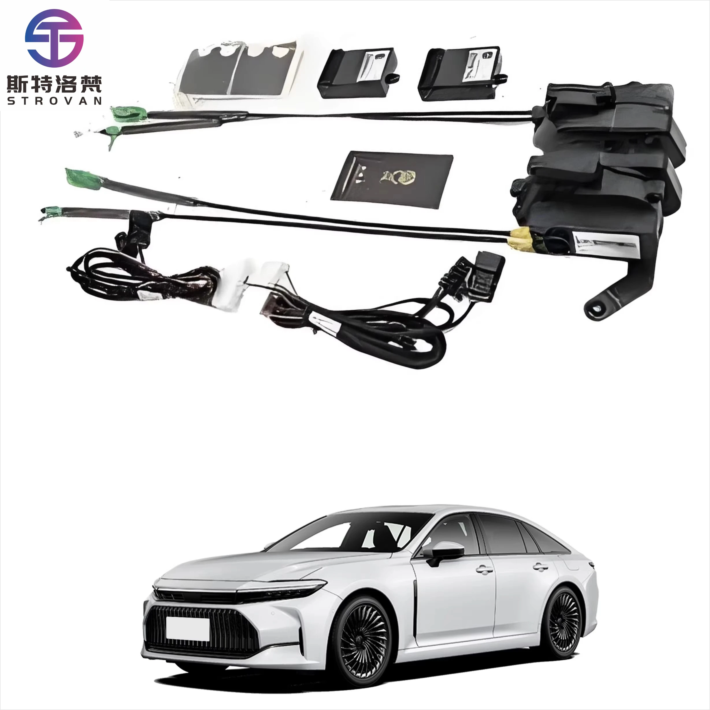 

Car Slide Door Latch commuter Automatic Car Door Closer Electric Suction Door for Crown 2015-2023