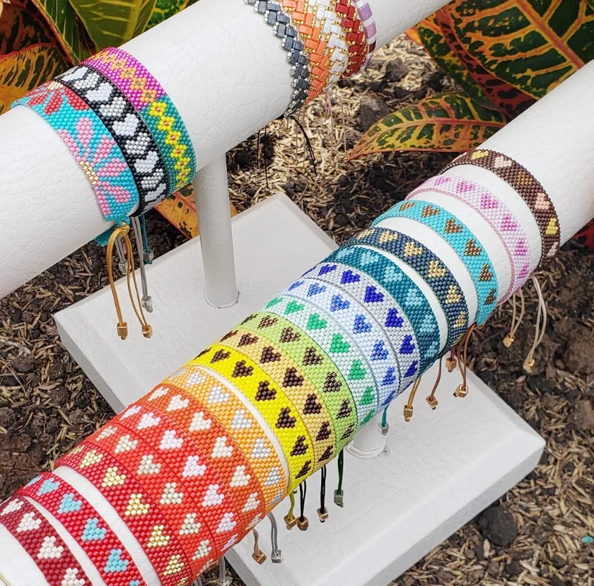 Handmade Miyuki Beaded Heart Loom Bracelet – Szczegółowa recenzja i porady użytkowników
