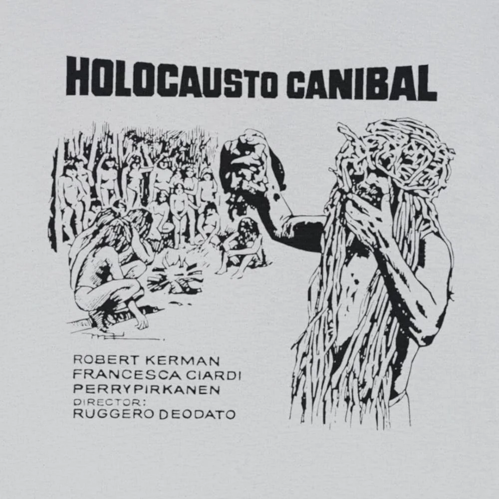 Cannibal Holocaust T Shirt 80 Horror Grindhouse Movie Ferox