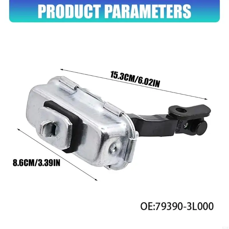 M76E Metallgehäuse-Türfeststellarm 793803L000 für tägliche Reparaturarbeiten 2006–2010 – Detail 6