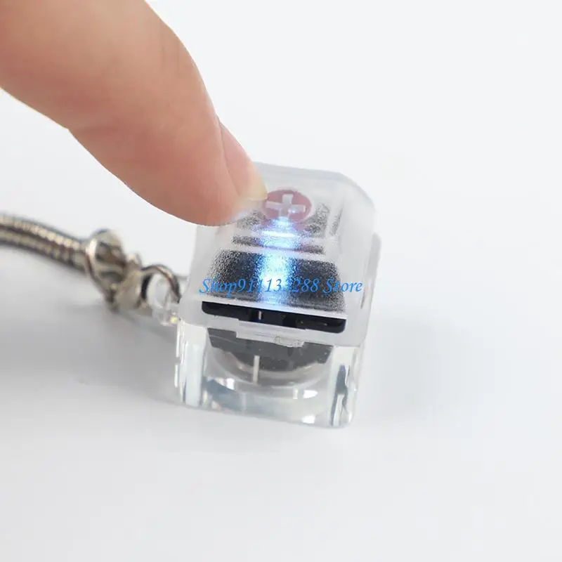 G88D For  Switches Tester Switches Sampler Mechanical Keyboards KeySwitch Testing Tool Translucent Switches Keychain