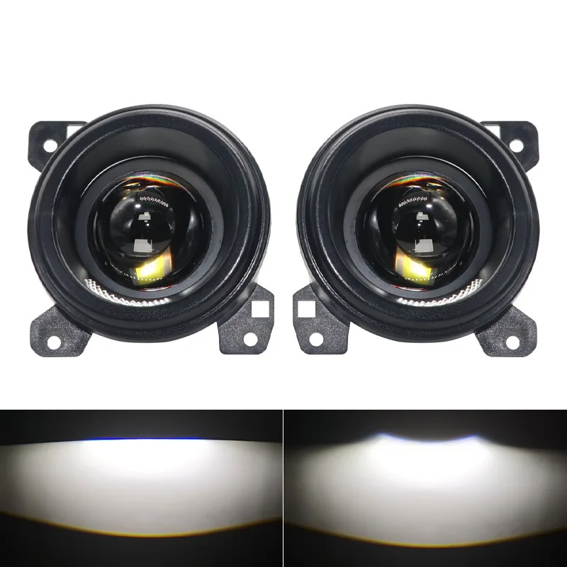 

3 Inch Bi LED Fog Light Projector Lens 12V 40W 3000K 4300K 6000K for Scania G440 G450 P410 Car Hi Lo Beam