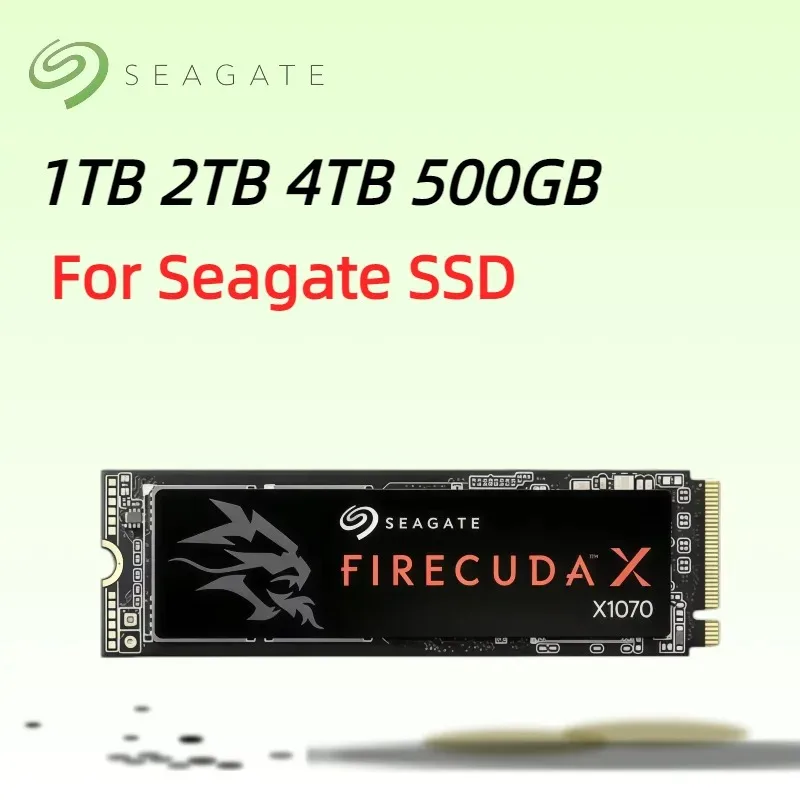 시게이트 SSD NVMe PCIe Gen 솔리드 스테이트 드라이브 256GB 512GB 1TB 2TB M.2 내장 SSD Nvme M2 데스크탑 노트북용 썸네일 2