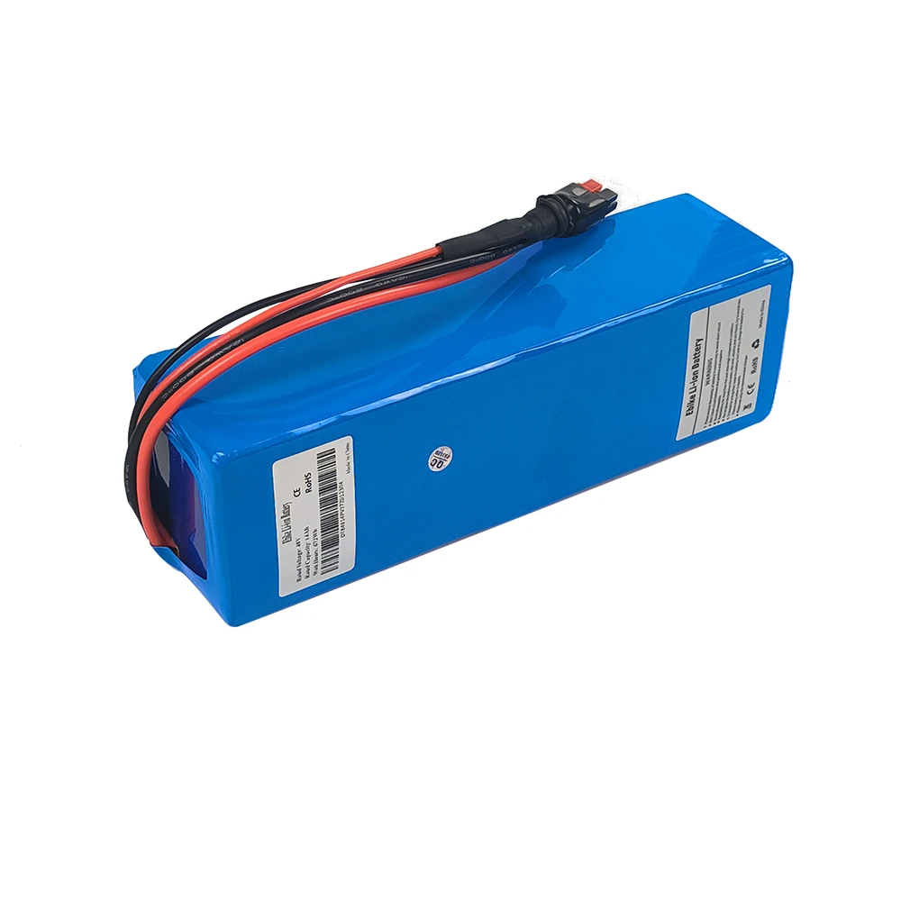 Customized Ebike Lithium Battery Pack Escooter 24V 36V 48V 12Ah 14Ah 17.5Ah 20Ah Electric Tricycle Batteries  with Charger