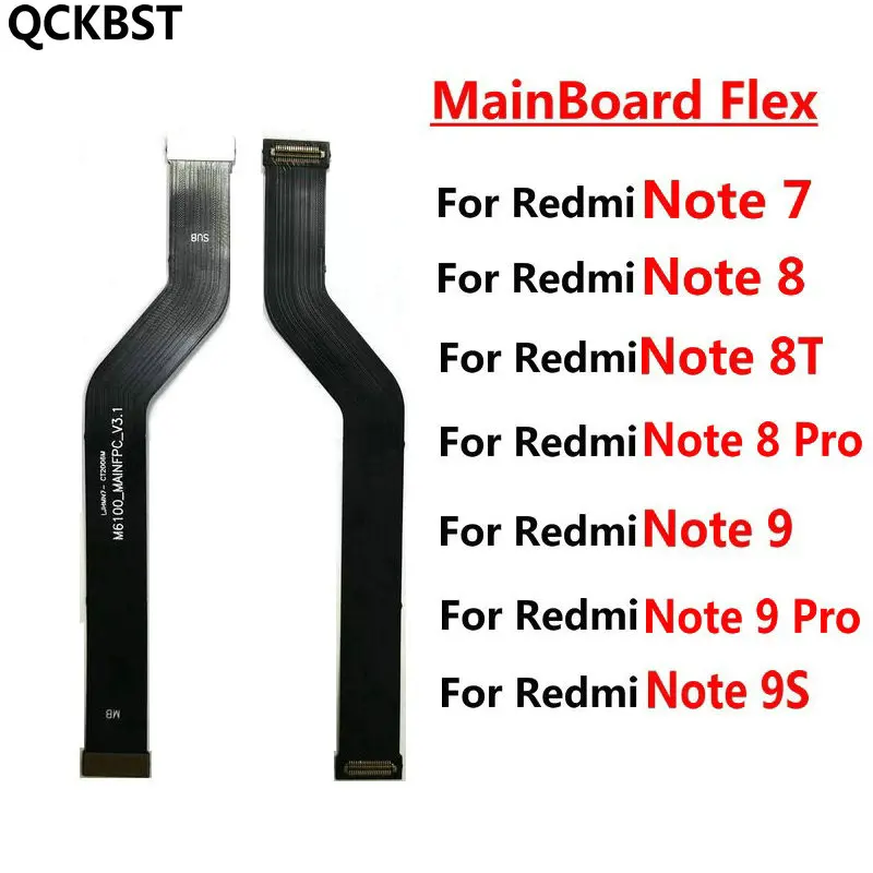 For Xiaomi Redmi Note 7 8 8T 9 Pro 9S Main Board Motherboard LCD Display Connector Flex Ribbon Cable