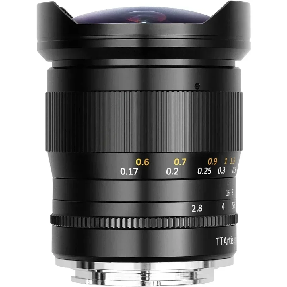 TTArtisan 11mm F2.8 Full Frame Fisheye Wide Angle Manual Lens For Sony E Canon EF Fujifilm GFX Nikon F Leica Mirrorless Camera