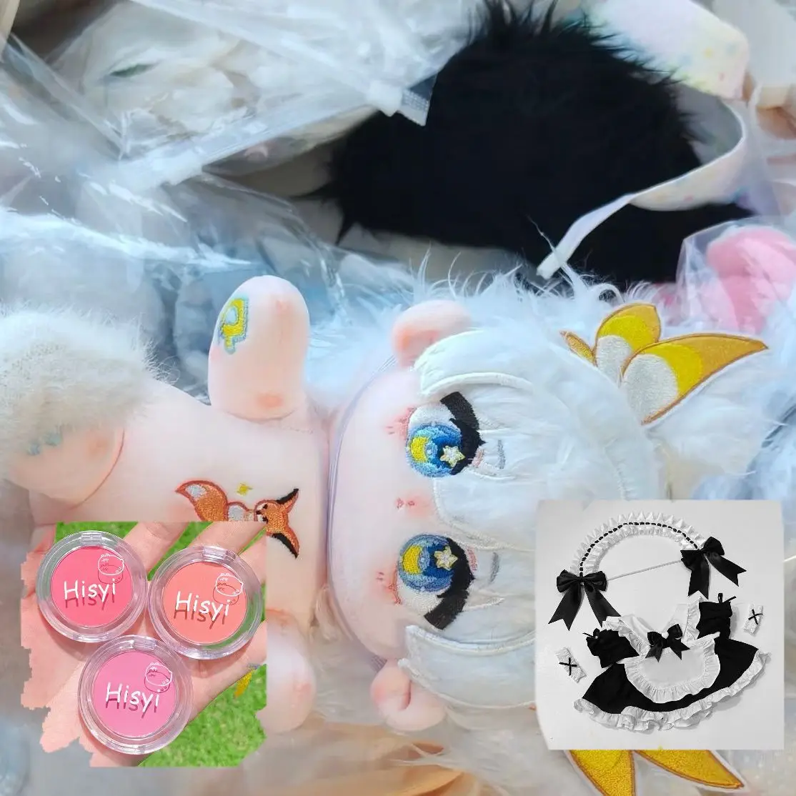 Recheado 20cm jogo anime céu: crianças da luz-shota-personagem traços corpo boneca de pelúcia brinquedo macio vestir-se algodão presente do miúdo