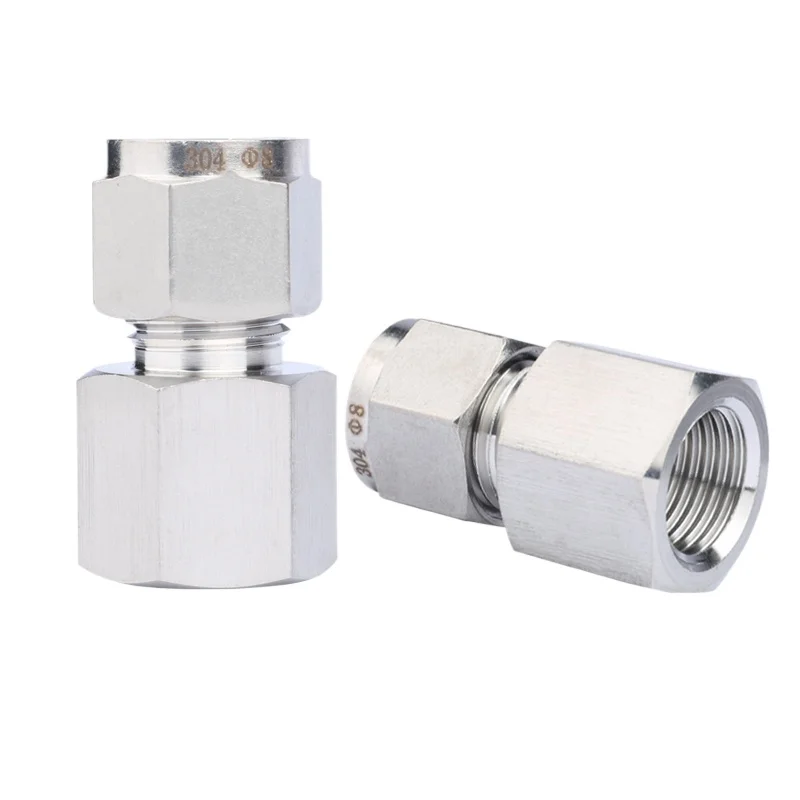 

Прямой 1l8 "1/4" 3/8 "1/2" 3/4" BSPP NPT с внутренней резьбой 1/8 "-1" 3-25 мм, компрессионное соединение для труб из нержавеющей стали 304, соединитель для фитинга