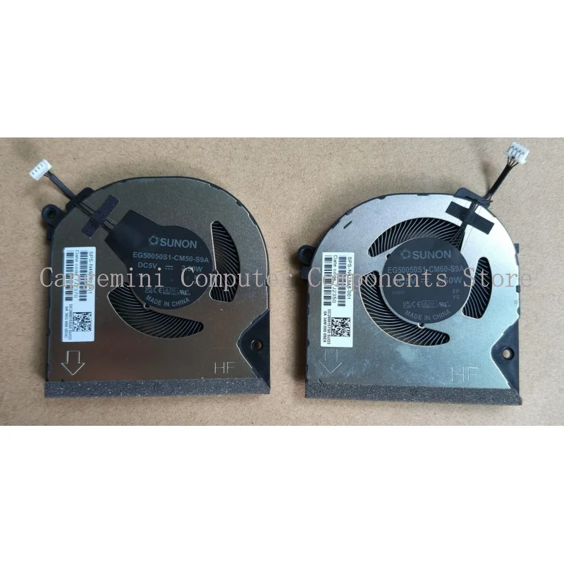 New for HP ENVY X360 15-FE 15-FE0013DX 2in1 FAN N49281-001 N47948-001 L R