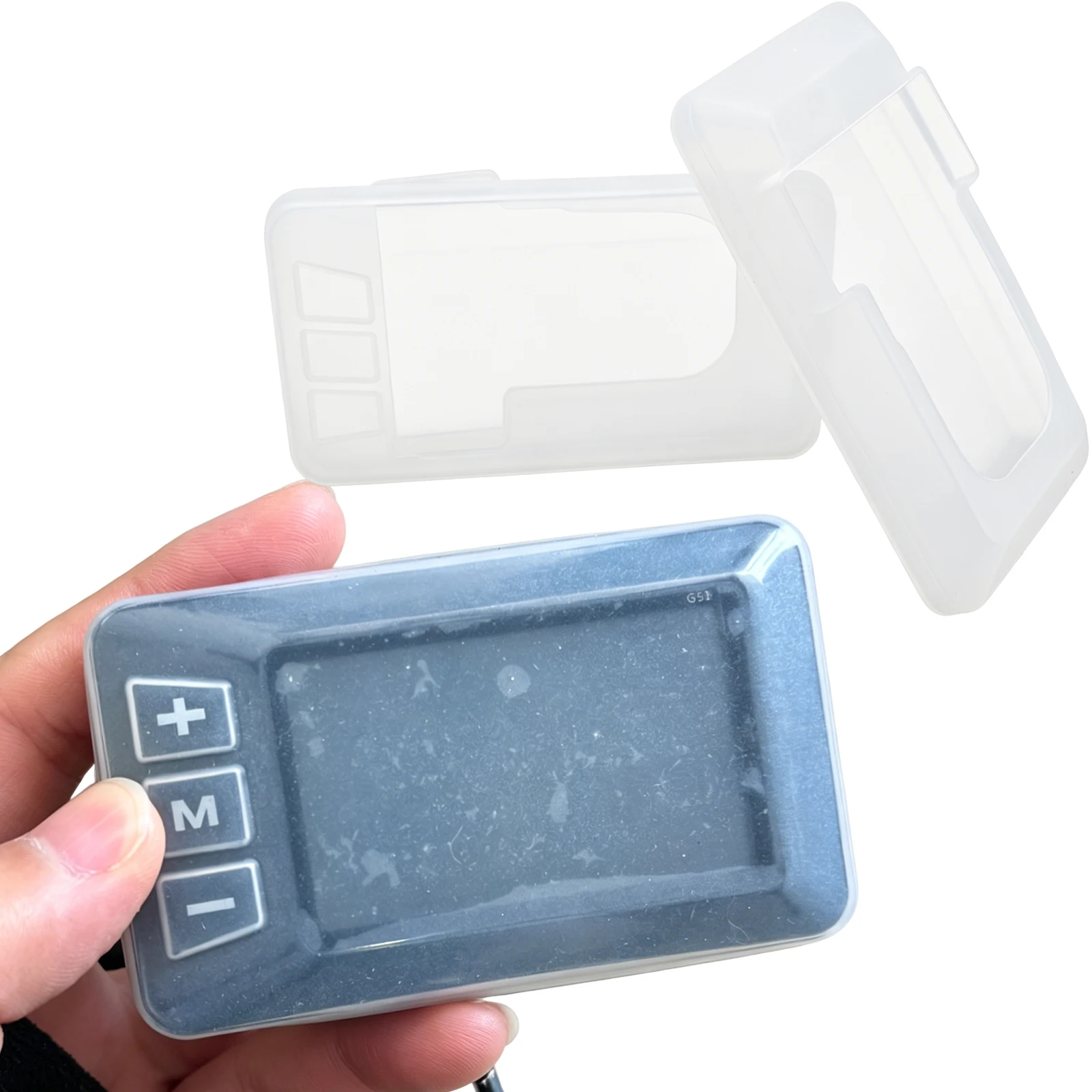 G51 LCD Display Instrument Dust Covers Scratch-Resist Bike Computer Silicone Protect Sleeve Rainproof Speedometer Monitor Case