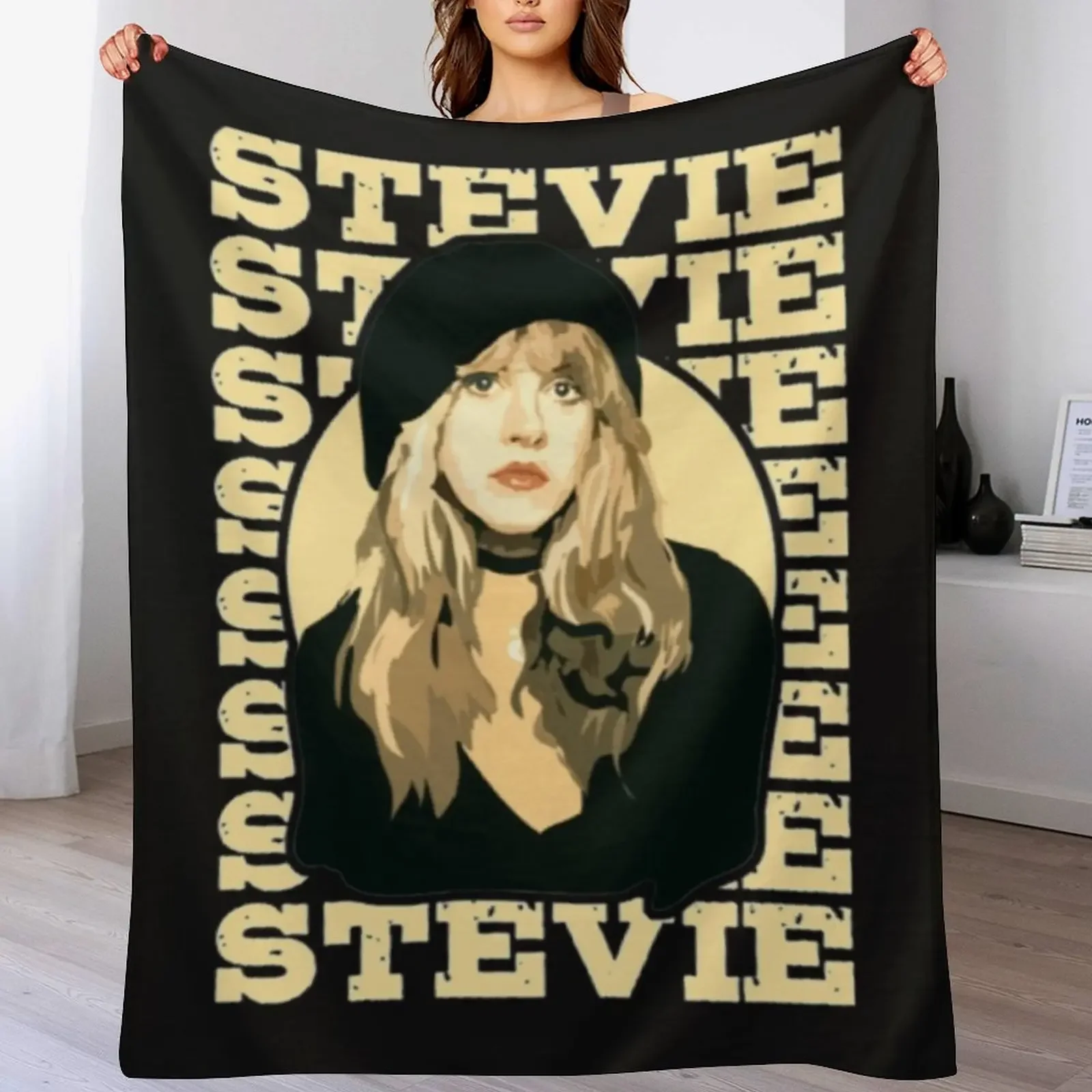 

Stevie-Nicks Throw Blanket cosplay anime Camping Fashion Sofas sofa bed Blankets