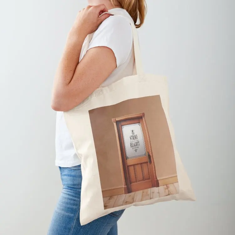 

Strike and Ellacott Detective Agency Door Tote Bag Eco bag women bag Cloth Canvas stote
