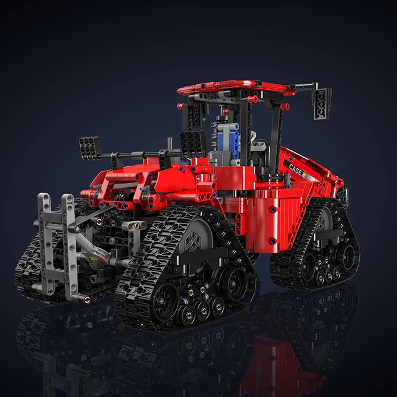 การวิเคราะห์MOC 35270 MoldKing 18020 รีโมทคอนโทรลPneumatic Crawlerรถแทรกเตอร์รถ 1698PCS Building Blocksอิฐปริศนาของเล่น