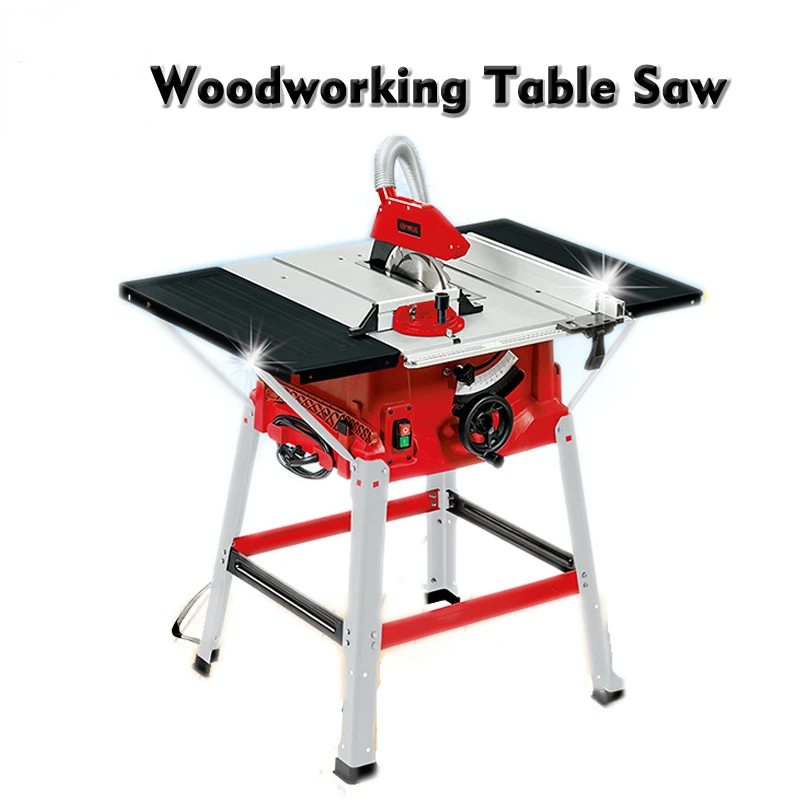 Multi-function Woodworking Cutting Machine 10 Inch Sliding Table Saw Push Plate Saw Angle Cut Circular Saw Machine 220V 1PC