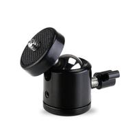 2PCS Spherical Head Aluminum SLR Camera Panoramic Scale Damping Slide Platform Tripod Monopod 1 4 Inch Port Adjustable