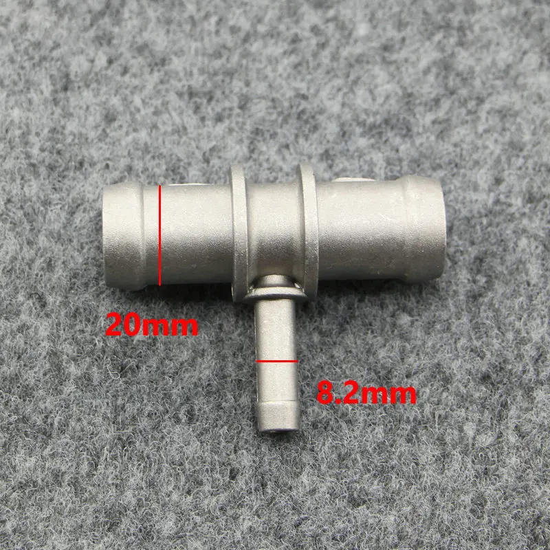 Apply to Polo Bora Golf 4 MK4 Jetta Heating water pipe joint Tee water pipe joint aluminium