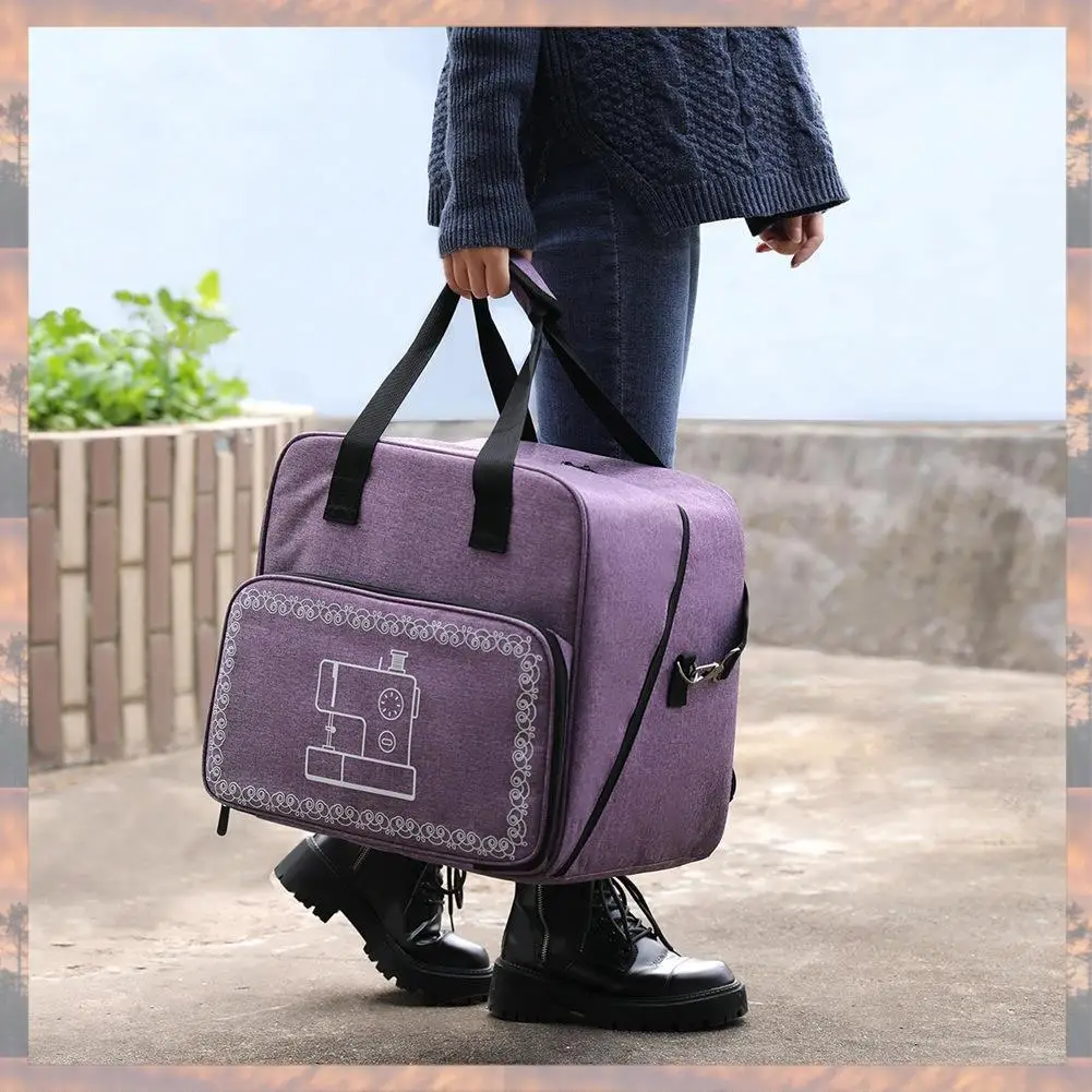 

2025 Trend Large Sewing Machine Bag Storage Bag Tote Multi-Functional Portable Organizer Bag For Sewing Accessories