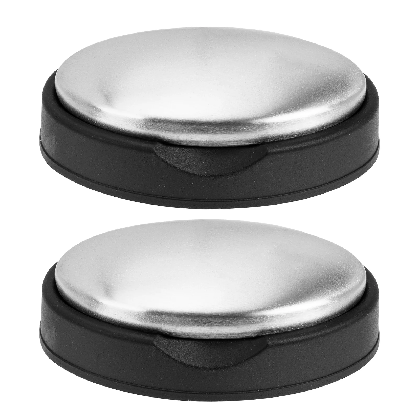 

2 Pcs Metal Deodorant Soap Fish Remover Onion Stainless Steel Garlic Cleansing Kitchen Cleaner Hand