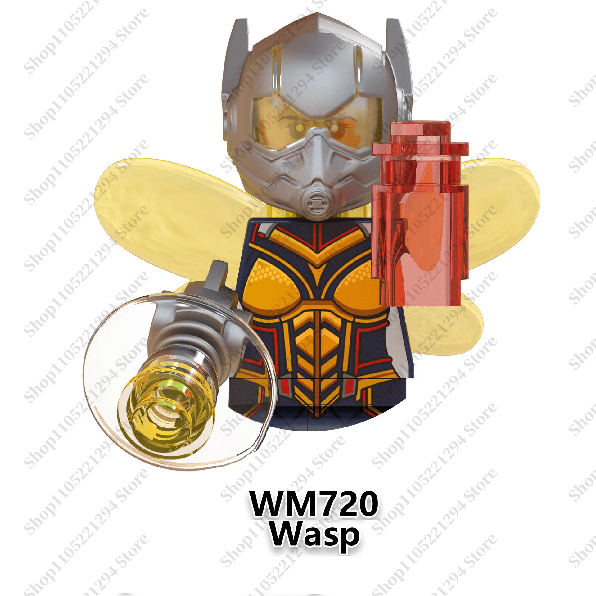 Marvel Spielzeug-Bausteine MINI-Ziegel Wolverine Iron Man Thor Zusammenbaubare 3D-Figuren Spielzeug Geschenke für die Feiertage
