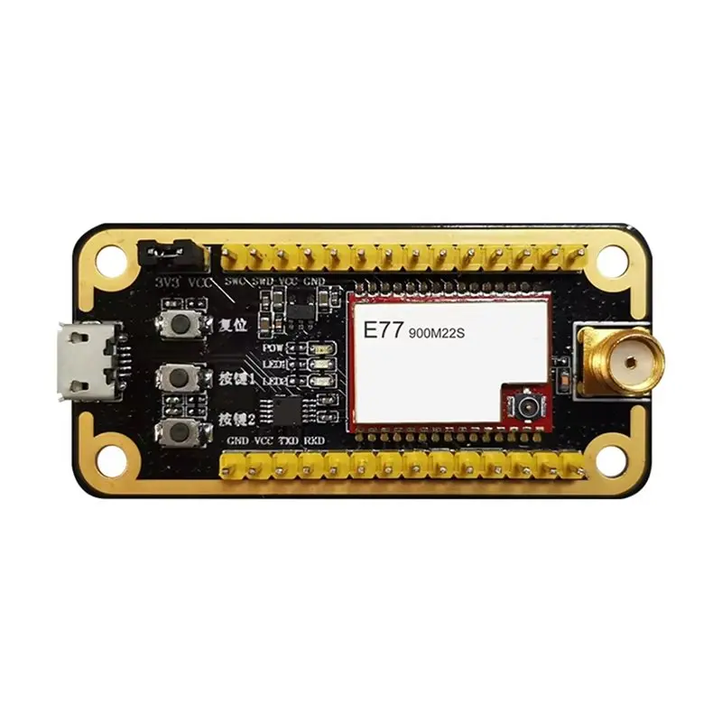 

Комплект тестовой платы для беспроводного модуля STM32WLE5CCU6 Lora 868 МГц/915 МГц для E77-900M22S CDEBYTE Soc 22 дБм 5,6 км