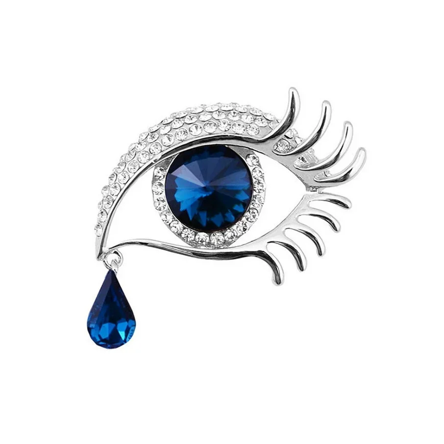 1Pc Vintage Evil Eye Brooch for Women Men Fashion Demon Eye Brooches Pins Jewelry Accessories Party Gifts 2025 Trend Cool Thing