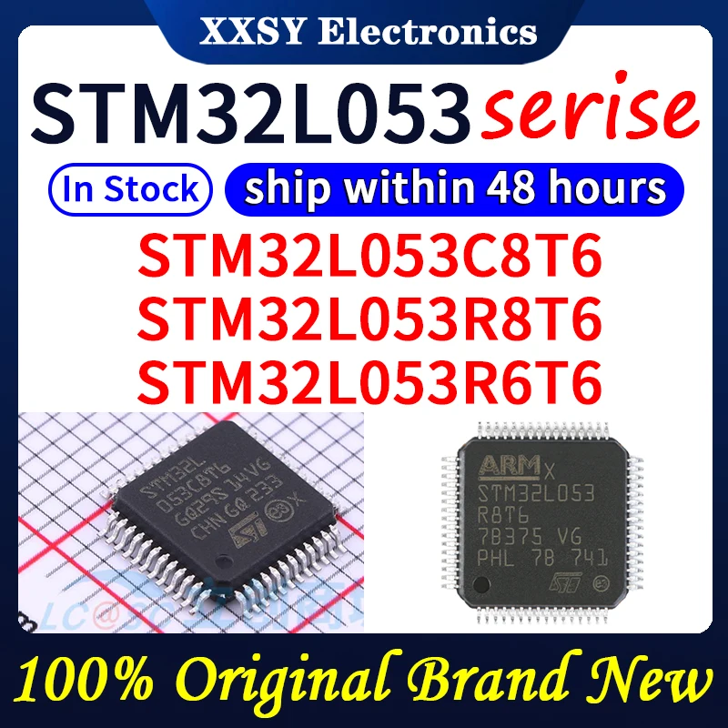 STM32L053C8T6 STM32L053R8T6 STM32L053R6T6 Высокое качество 100% оригинал Новый