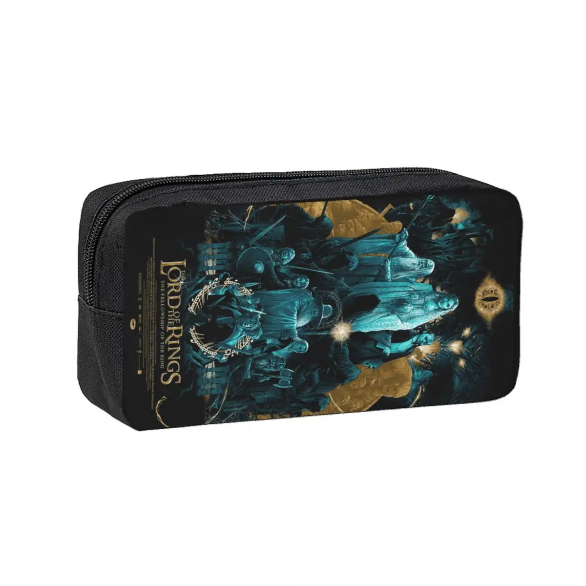 The L-Lord Of The Rings Magic Movie Pencil Cases for Student Gifts Pen Box Pencil Bag Large Capacity Pencil Pouch Pen Holder