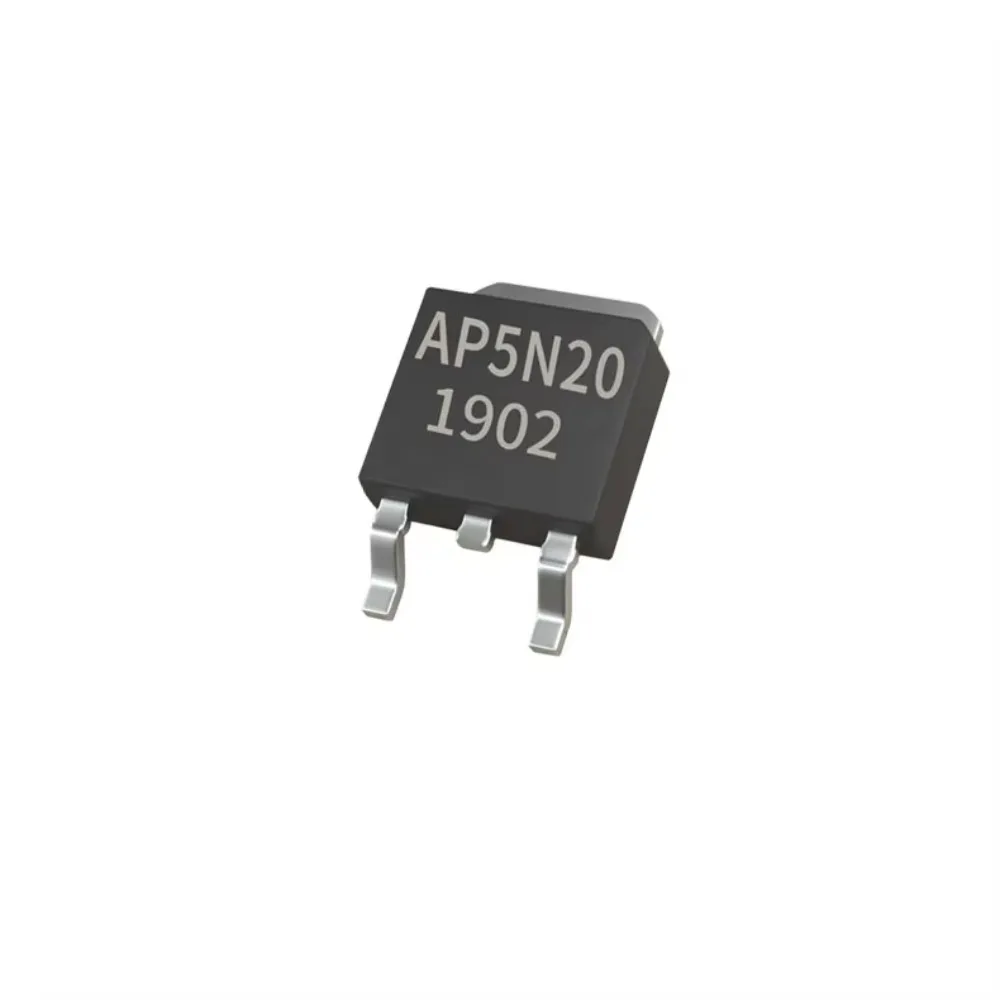 5N20 AP5N20 MOSFET N-channel 5A 200V TO-252 Pemasangan Permukaan