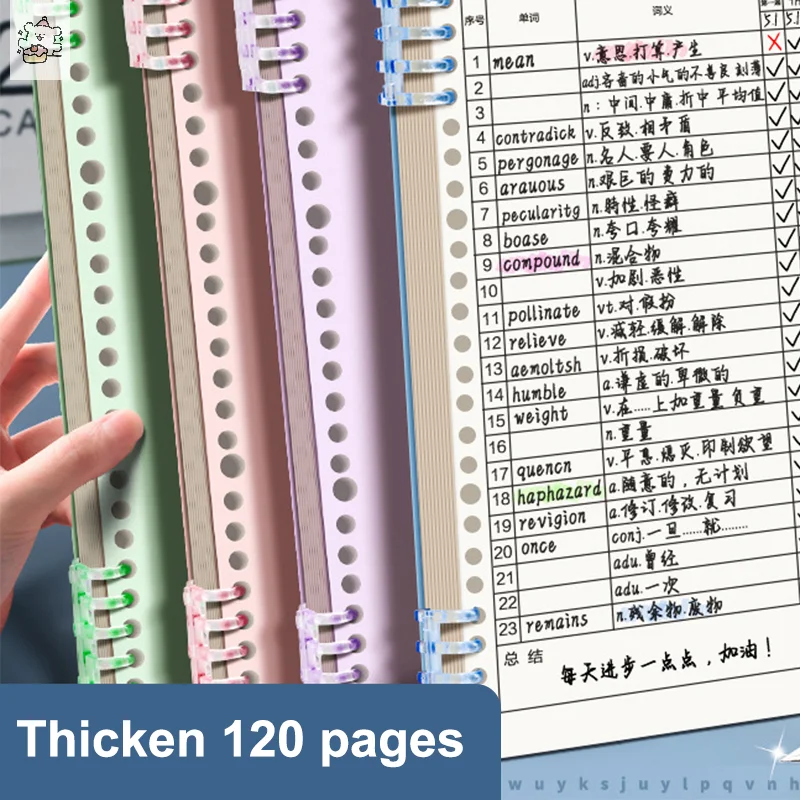 Hot Sale Spiral A5 Notebook Schedules Daily Plan To Do List Notepad 120 Pages