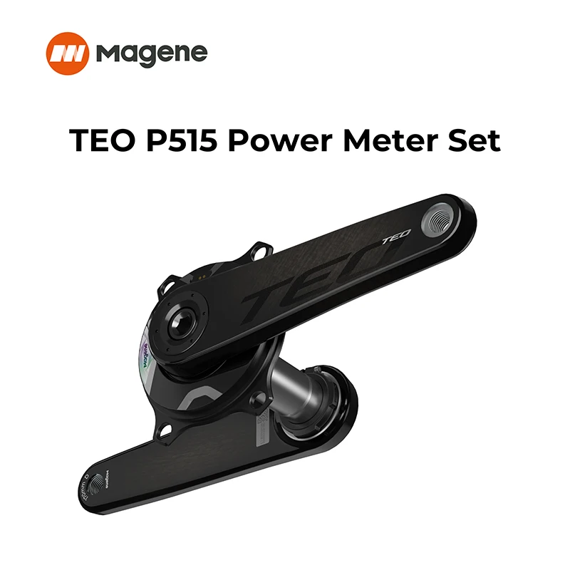Magene TEO manivelle P515 compteur de puissance 4 boulons 110BCD 29mm broche ANT Bluetooth pédale de Cadence Balance pédalier en carbone
