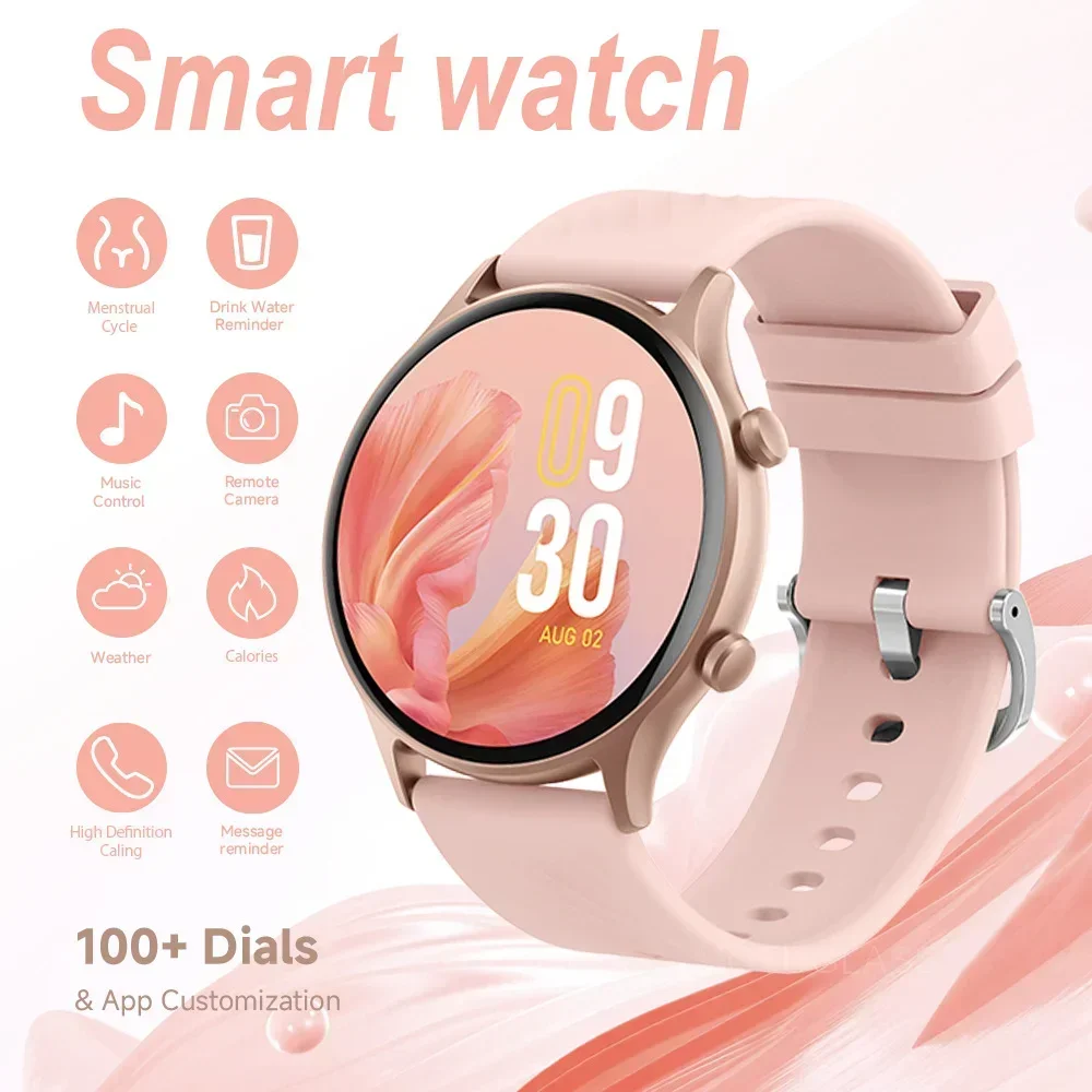 Outdoor Smartwatch Heart Rate Monitor ECG Waterproof Fitness Tracker Long Battery Life Bluetooth Call Sports Watch for Men Women