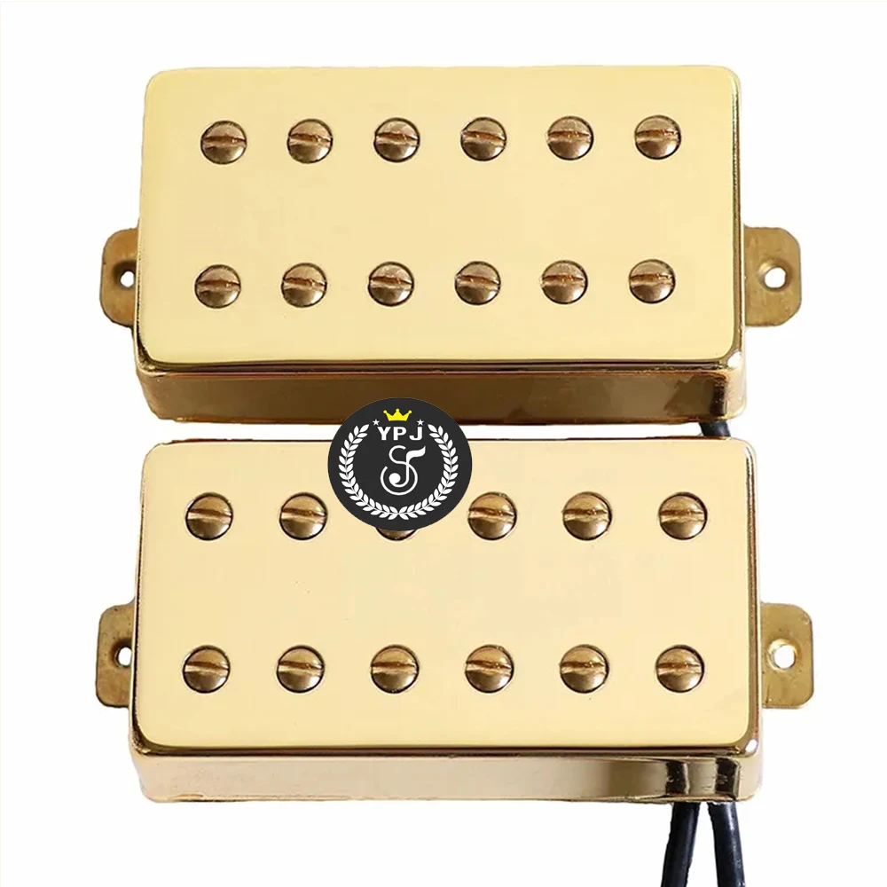 1 SET/2 PCS Gold Fit For Les Paul Electric Guitar Pickups Humbucker Magnet Ceramic Pickup Guitars Accessories Parts