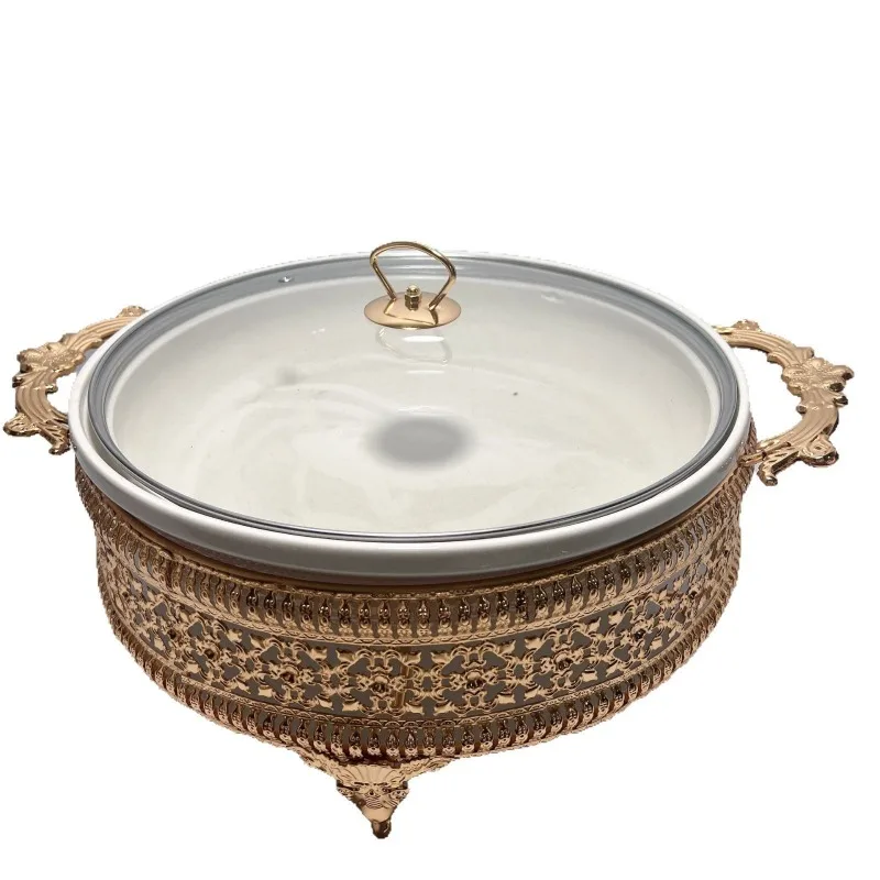 

Light luxury Phnom Penh creative furnace boiler luxury high-end ornament lace