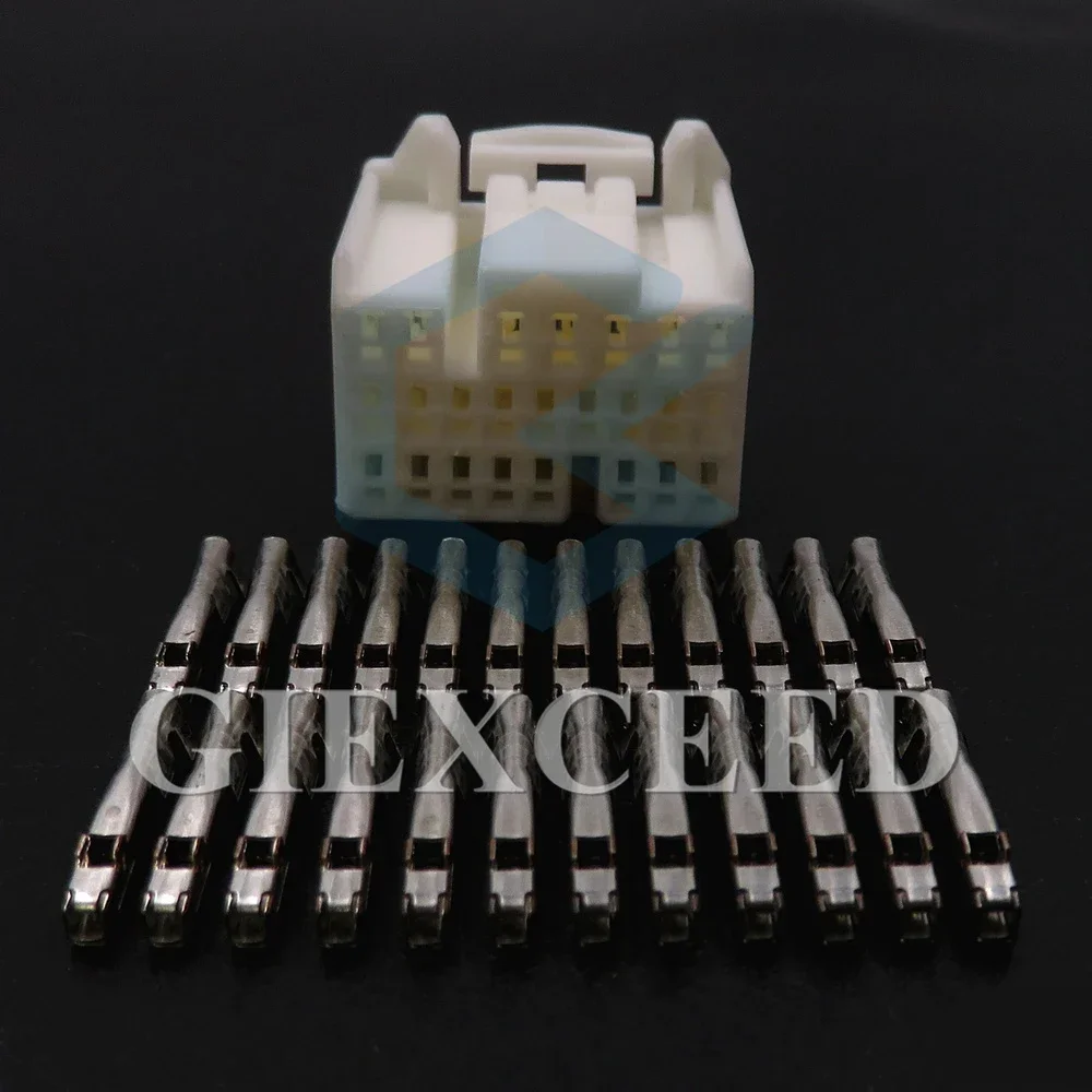 

2 Sets 24 Pin Automobile Accessories Car Low Power Wiring Terminal Socket 353029-1 Auto AC Assembly Electrical Connector
