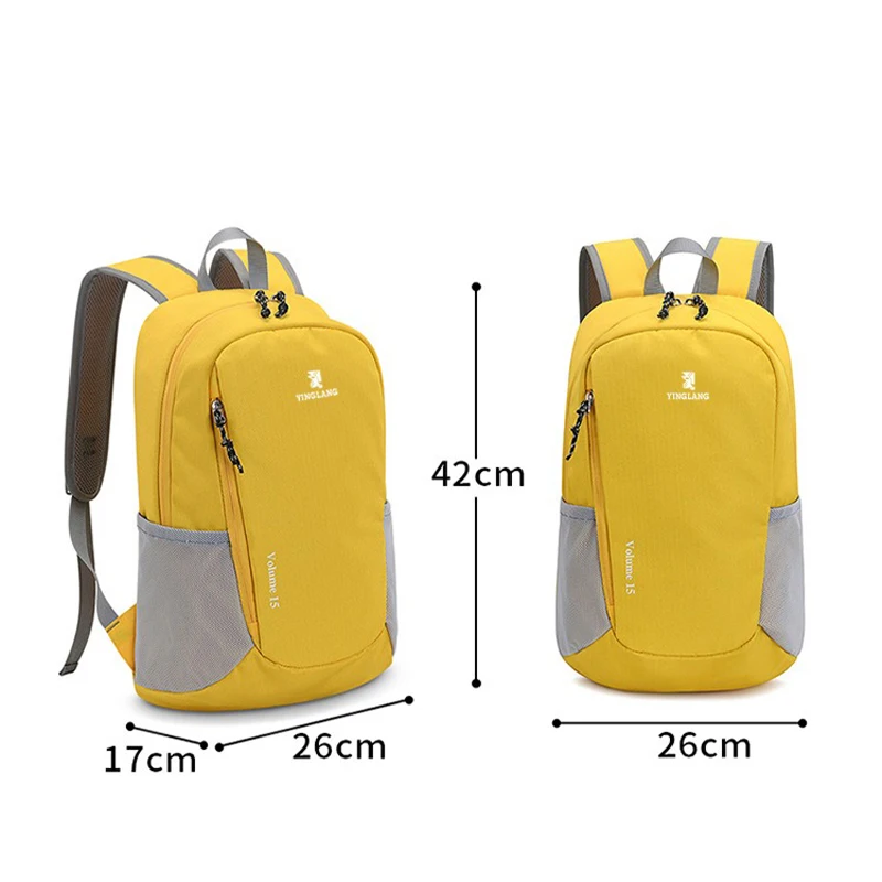 Hiking Backpack Camping Ultralight Trekking Pack City Walk Waterproof Sport Bag Outdoor Mountaineering Rucksack for Men Women