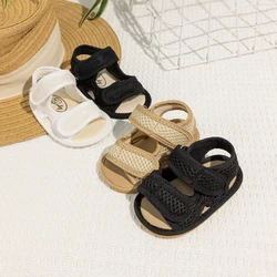 New Summer Baby Sandals Infant Boy Girl Shoes Non-slip Rubber Sole Net Flat Heel Garden Girl Sandals First Walkers Baby Shoes