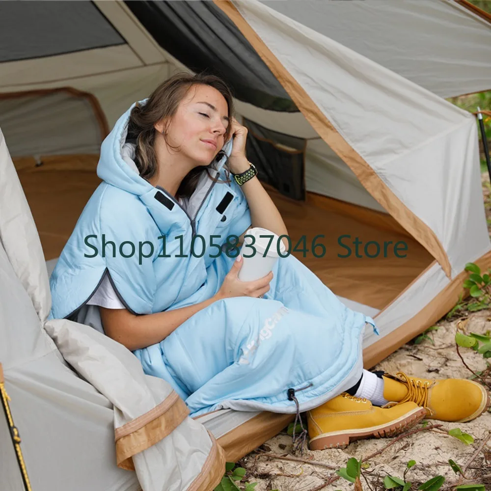 Sleeping bag for adults, portable for outdoor travel, cold proof, nap blanket, hotel, dirty bag
