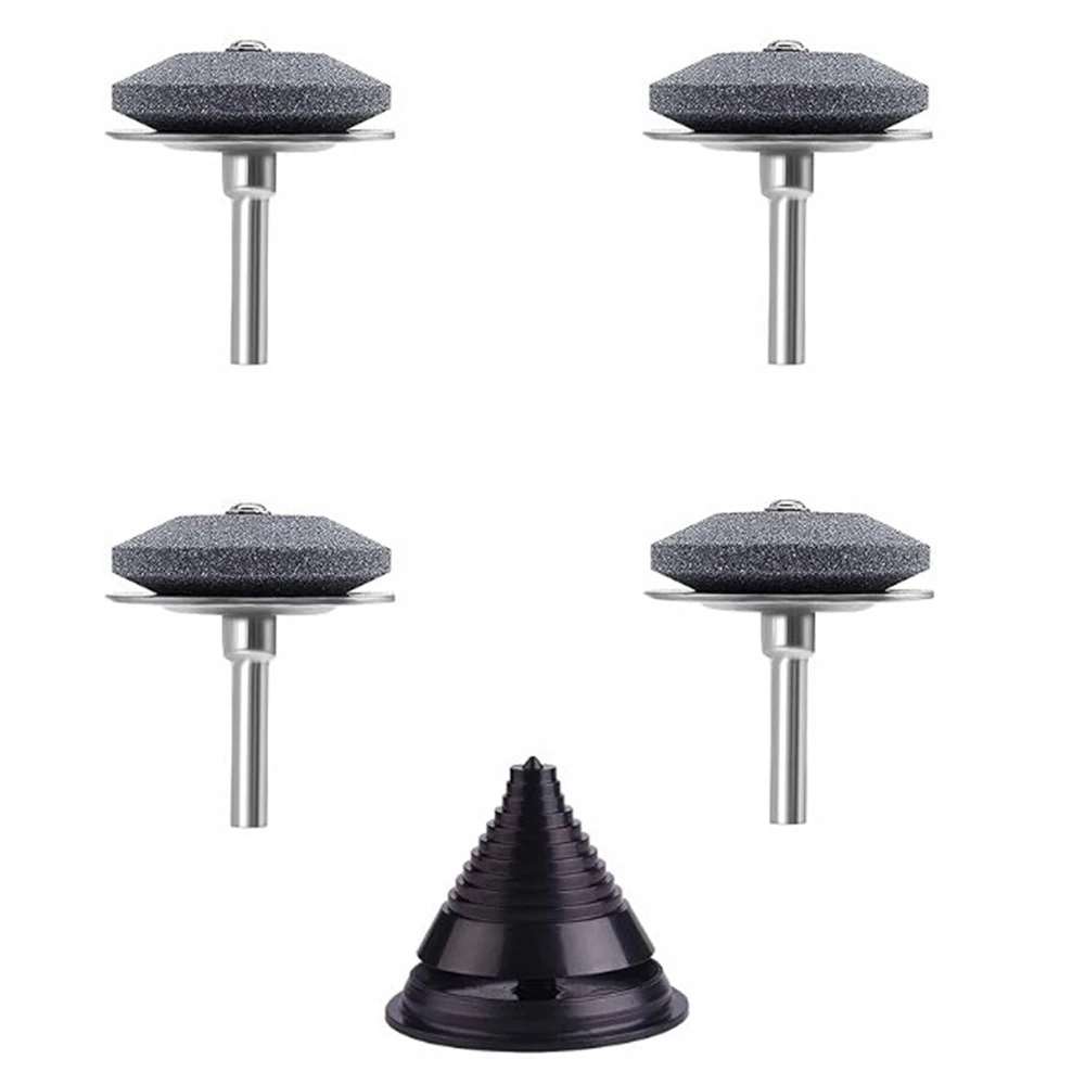 เครื่องตัดหญ้าหมองคล้ําใบมีด Sharpener Universal บดโรตารี่เจาะใบมีด Sharpener พร้อม Balancer สําหรับเครื่องตัดหญ้ารถแทรกเตอร์สวนเครื่องมือ