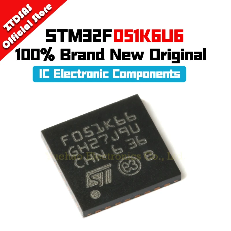 

STM32F051K6U6 STM32F051K6 STM32F051K STM32F051 STM32F STM32 STM New Original STM IC MCU UFQFPN-32