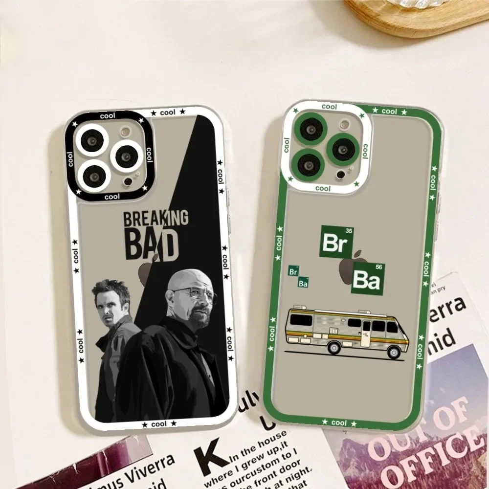 Breaking Bad Phone Case Phone Case For IPhone 14 Pro Max 13 12 Mini 11 ProMax XR XS X 8Plus SE 15 Soft Silicone Cover