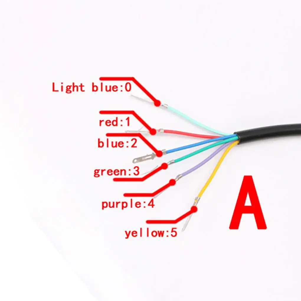 Universal Motorcycle Digital LED Display Gear Indicator Waterproof Monitor Motor Fitting Spare Part for Dirt Bike