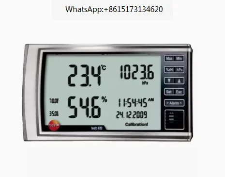 Testo 622 Termo higrómetro Barómetro digital Termómetro y manómetro atmosférico Estación meteorológica para habitación