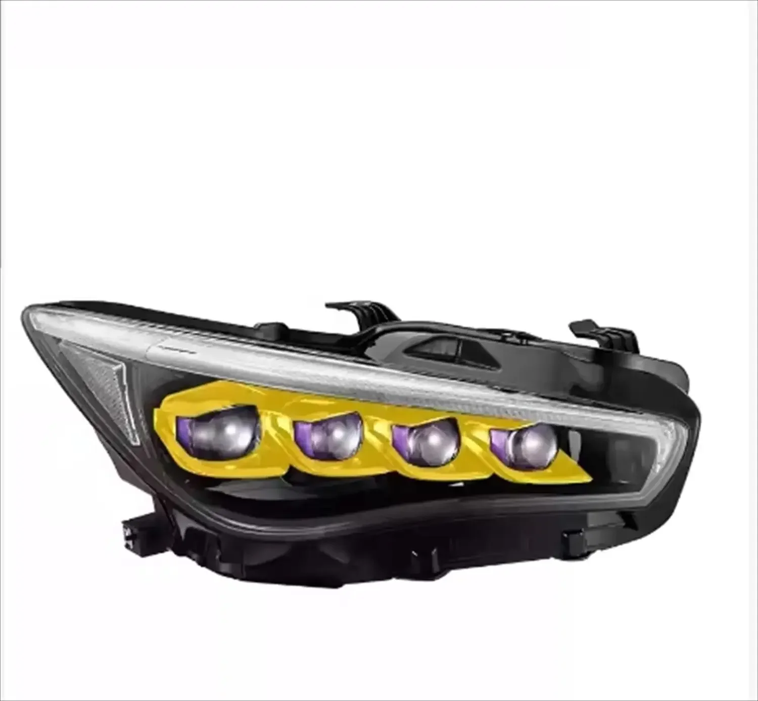 

Front Headlight Headlamp for Infiniti Q50L DRL Daytime Running Light turn signal