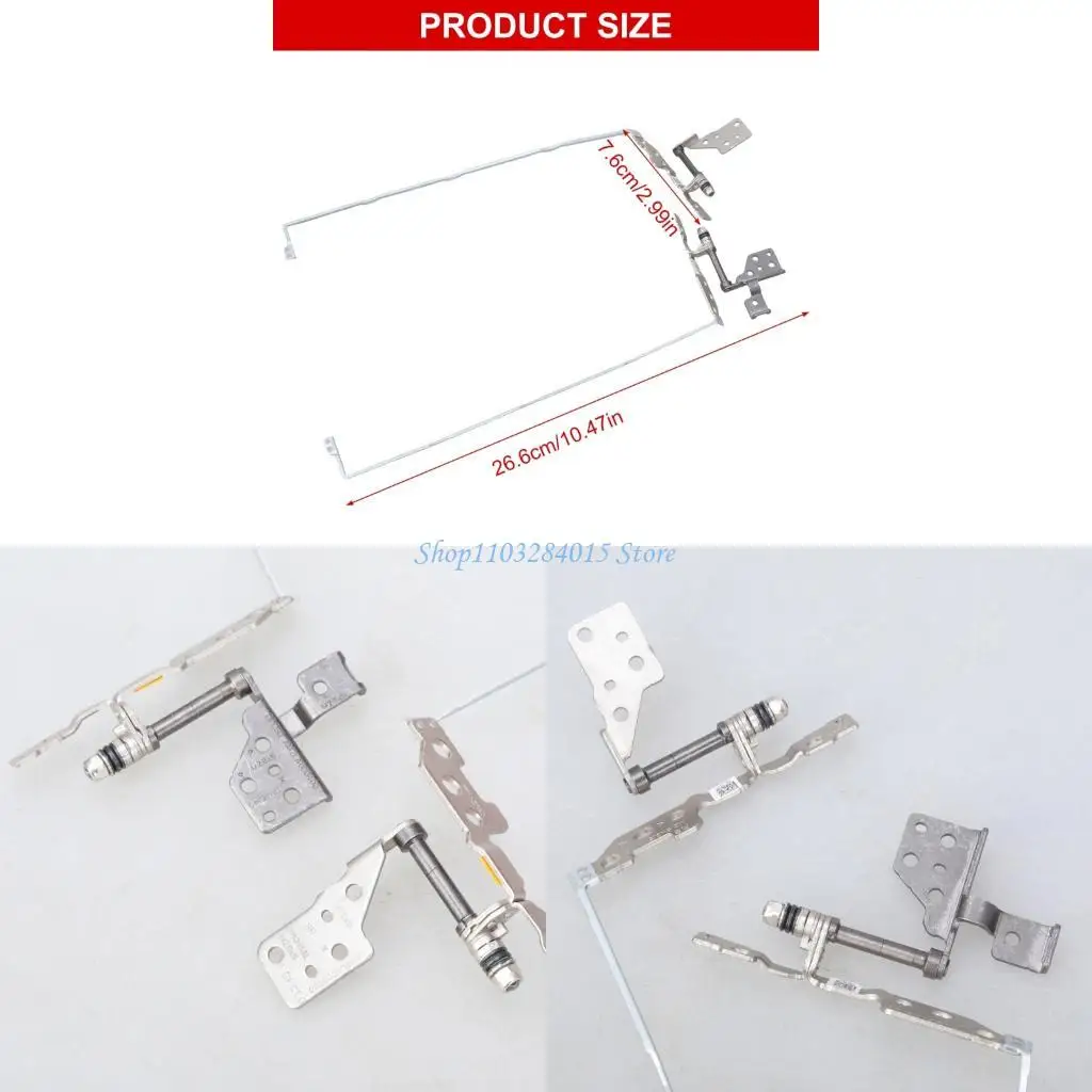 

R6FF Heavy Duty Screen Mounting NonTouch Display Hinge for 15DE Laptop Screen