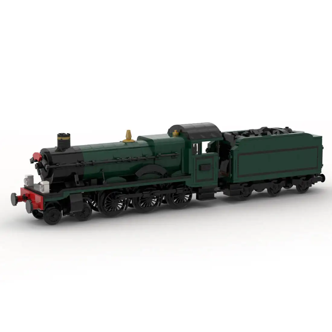 

MOC-117927 GWR 8W Hall Class “Kinlet-Hall” Steam Locomotive 1009 Parts Christmas