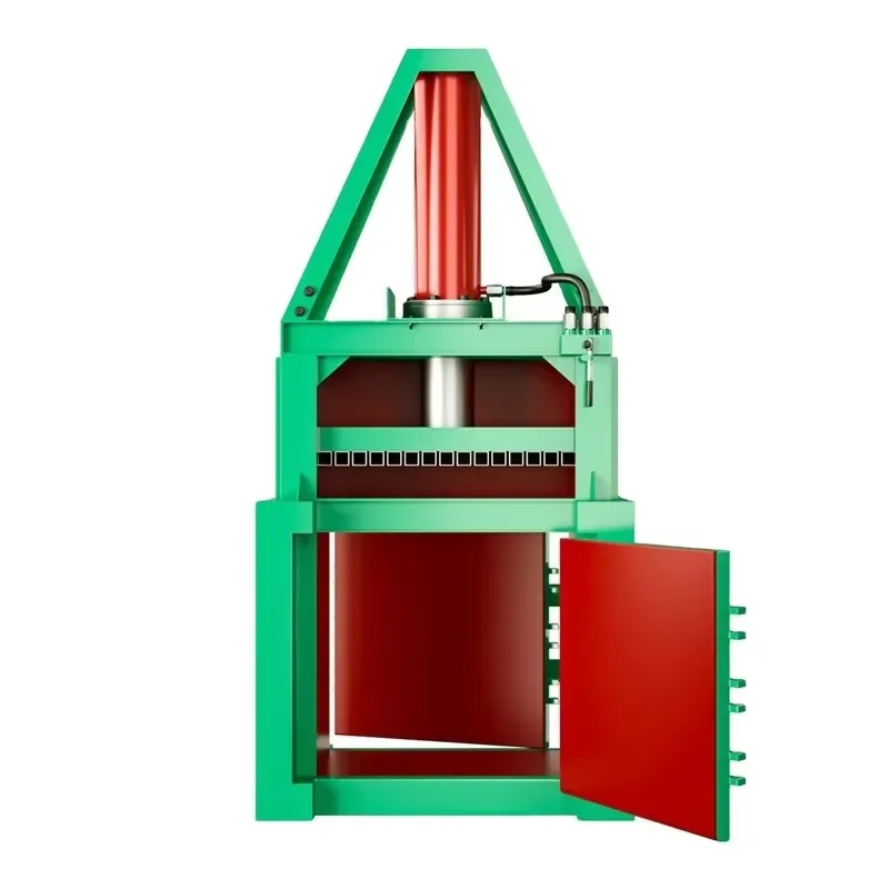 Recycling Machine 2026 Vertical Garbage Station Scrap Baler Hydraulic Baling Press Machine 10T/30T Baler Compactor