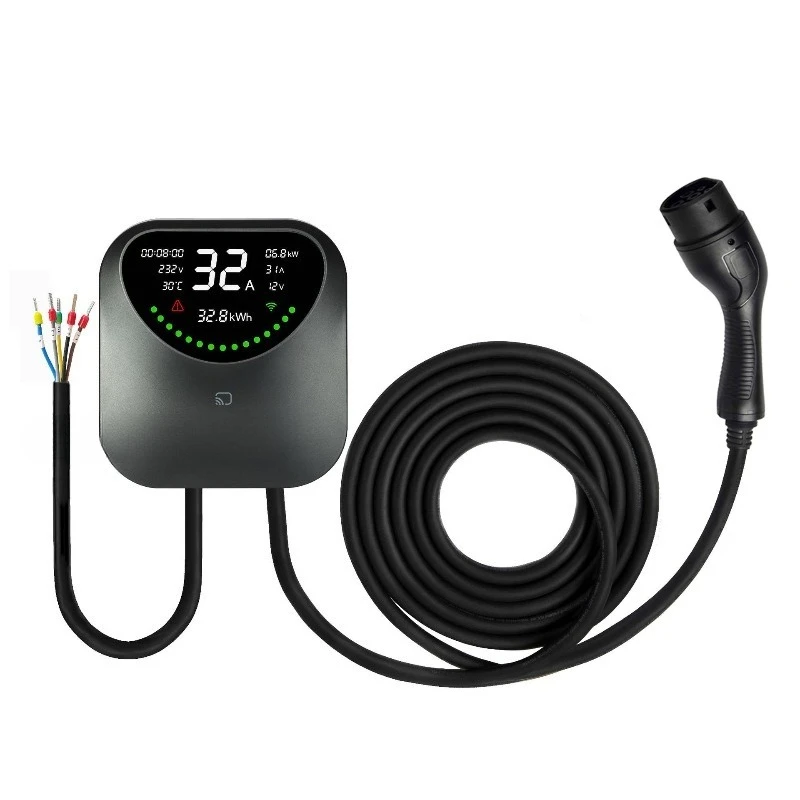 European standard wall-mounted 7KW AC pile, new energy electric vehicle charging pile