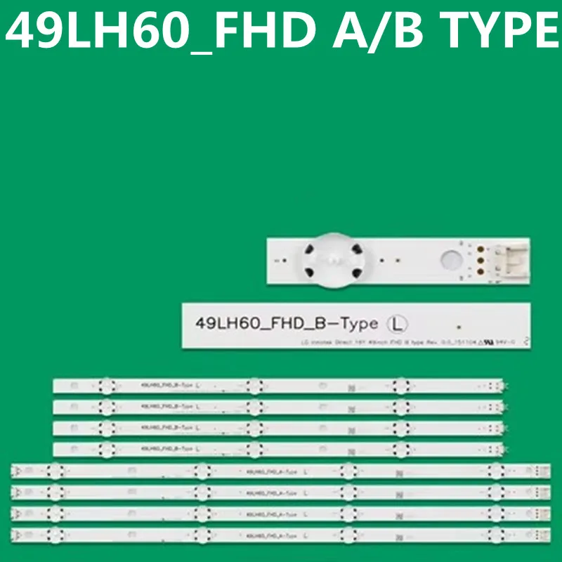 LED Backlight Strip LIG Innotek Direct 16Y 49inch 49LH60_FHD A/B TYPE LT-50C550 49LH6047 49LW540S 49LW340C HC490DUN-ABRR1-211X