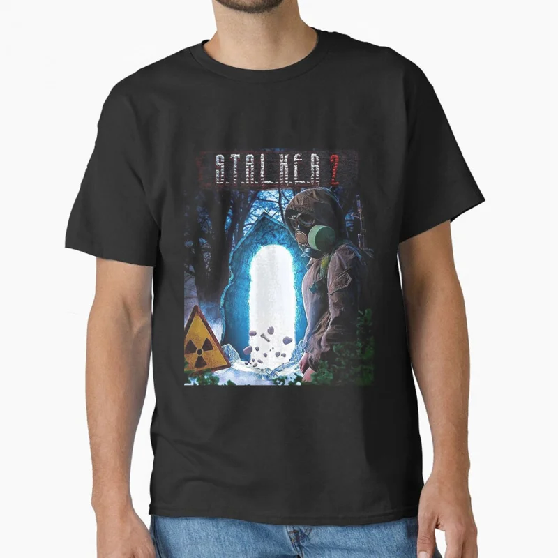 

S.T.A.L.K.E.R. 2 Heart of Chornobyl 0813# Stalker Video game Pripyat Exclusion Zone Gift T shirt for men Large size Tops S-6XL