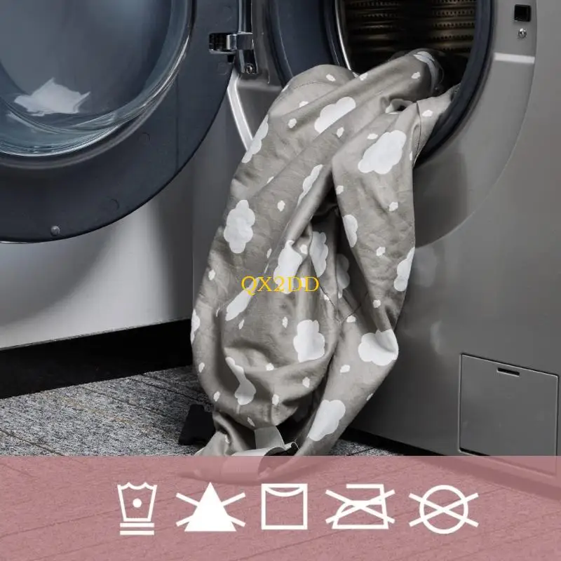 QX2D Removable & Washable Nursing Pillow Slipcover for Mom Feeding Lovely Pattern